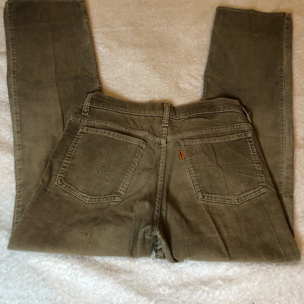 Levi's Olive Green Corduroy Pants